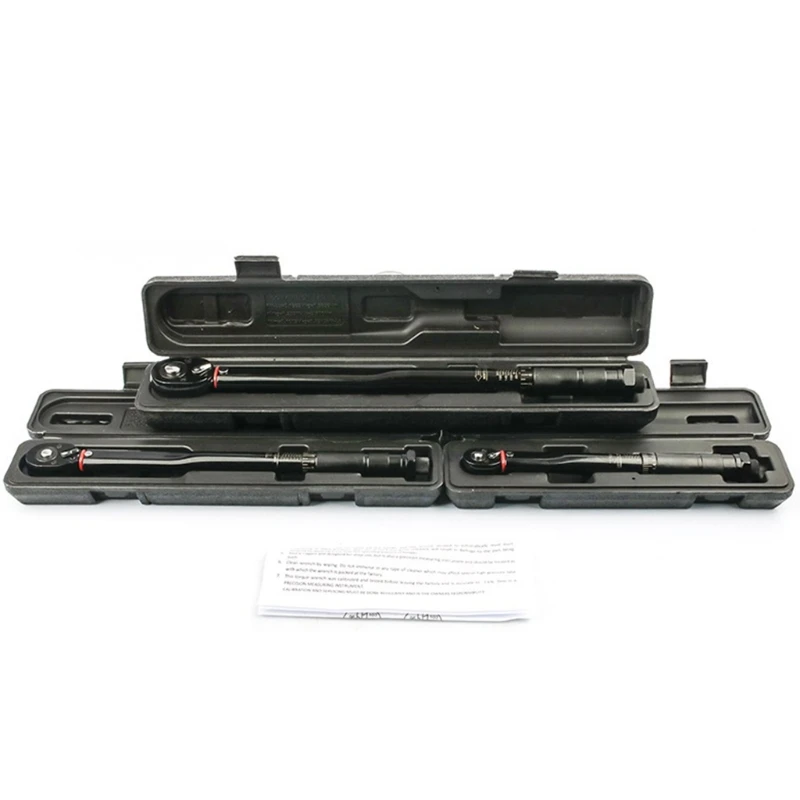 1/2" Drive Click Torque Wrench 18" Long Ratchet Style Durable Strength Easy to Read Measurements Auto Repair Tool Multi-tool
1/2" Drive Click Torque Wrench 18" Long Ratchet Style Durable Strength Easy to Read Measurements Auto Repair Tool Multi-tool