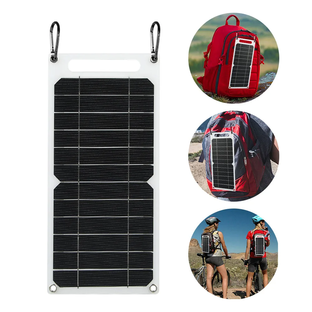 6W Solar Charger Portable Solar Panel With 5V USB Output Waterproof Charger Panel For Outdoor Camping Backpacking Travel Cycling
6W Solar Charger Portable Solar Panel With 5V USB Output Waterproof Charger Panel For Outdoor Camping Backpacking Travel Cycling
