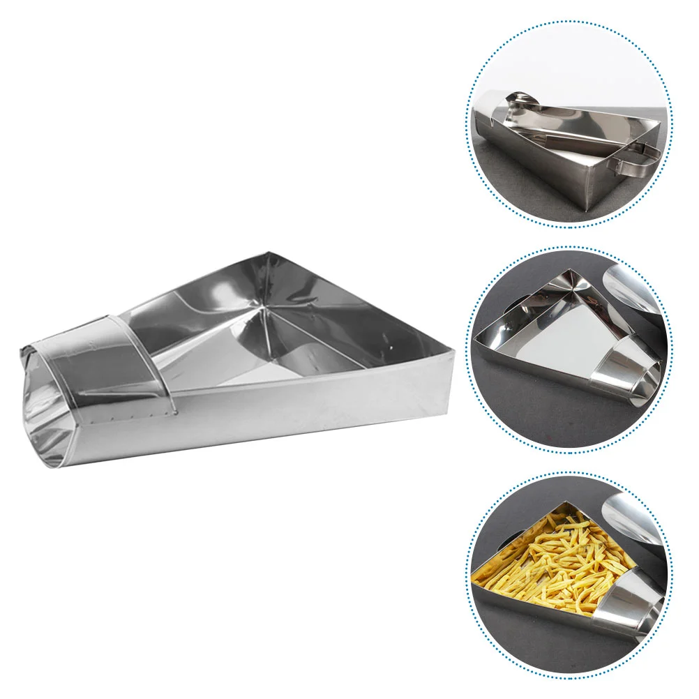 Scoop Shovelfrench Stainless Steel Ice Popcorn Fries Scoops Scooper Fry Kitchen Metal Cube Packing Coffee Bean Flour Candy Chips
Scoop Shovelfrench Stainless Steel Ice Popcorn Fries Scoops Scooper Fry Kitchen Metal Cube Packing Coffee Bean Flour Candy Chips