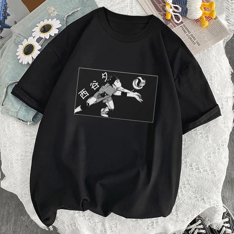 Haikyuu Kageyama Tobio Anime Women T shirt O Neck Casual Black Short Sleeve Top Tee Fashion Summer Soft Graphic T shirts
Haikyuu Kageyama Tobio Anime Women T shirt O Neck Casual Black Short Sleeve Top Tee Fashion Summer Soft Graphic T shirts