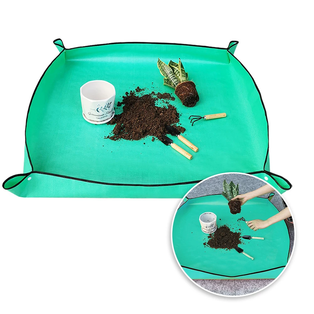 50-100CM Waterproof Gardening Planting Mat PE Plant Repotting Mat Foldable Gardening Potting Pad Flower Pots Transplanting Mats
50-100CM Waterproof Gardening Planting Mat PE Plant Repotting Mat Foldable Gardening Potting Pad Flower Pots Transplanting Mats