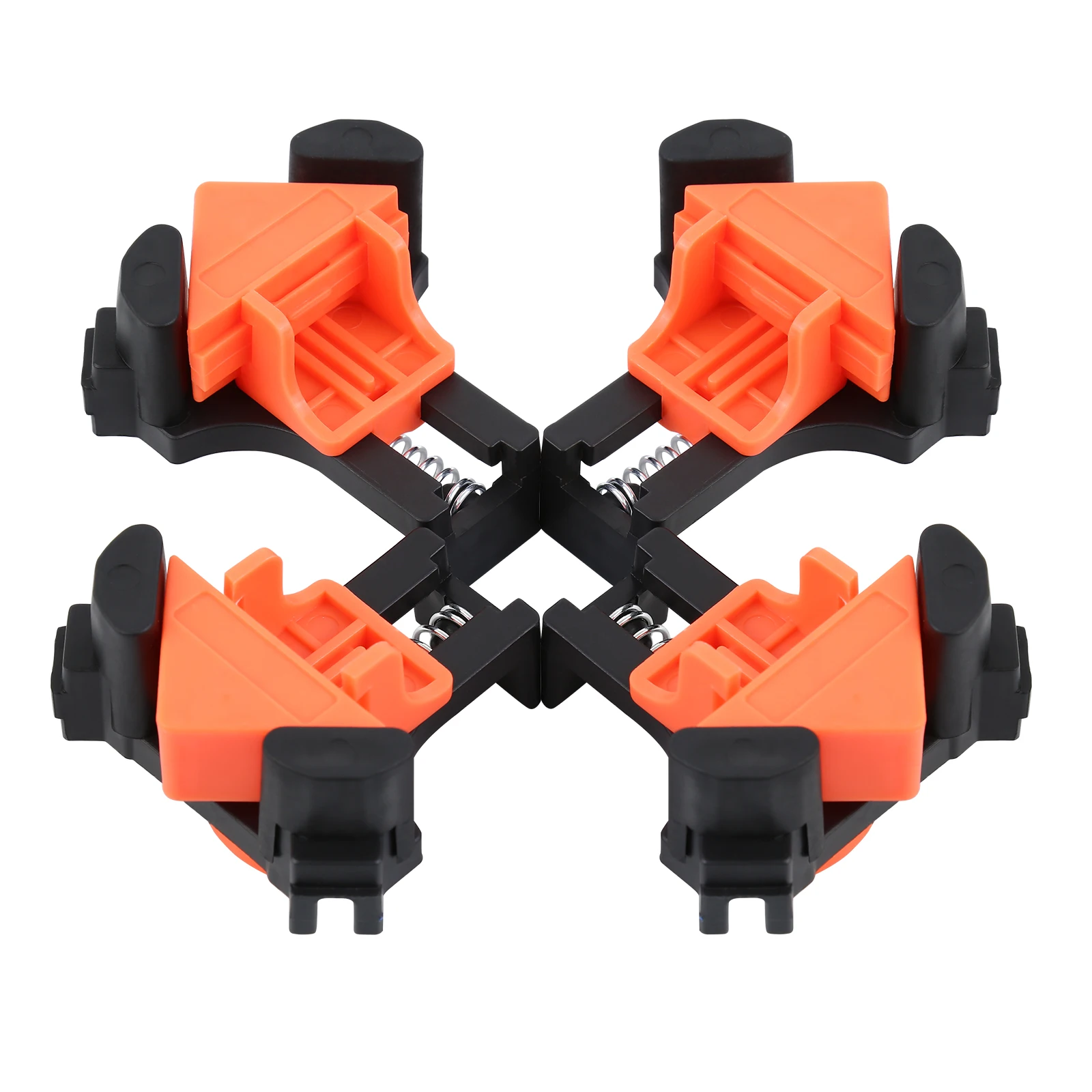 Yonntech 4PCS Right Angle Clamp Corner Fixing Clips 90 Degree Picture Frame Clamp Carpentry Hand Tool 
Yonntech 4PCS Right Angle Clamp Corner Fixing Clips 90 Degree Picture Frame Clamp Carpentry Hand Tool