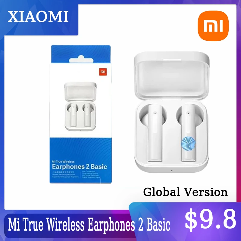 

Xiaomi Mi True Wireless Earphones 2 Basic Global Version Air 2 SE TWS Bluetooth 5.0 Earbud Redmi Airdots S 2 Headphone Gaming