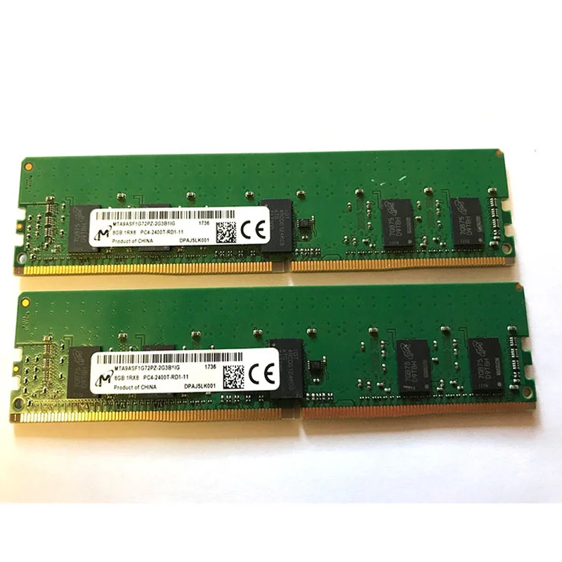 RAM applies to MT CRUCIAL 8G 1RX8 DDR4 2400 REG MTA9ASF1G72PZ-2G3B1 memory 1PCS
RAM applies to MT CRUCIAL 8G 1RX8 DDR4 2400 REG MTA9ASF1G72PZ-2G3B1 memory 1PCS