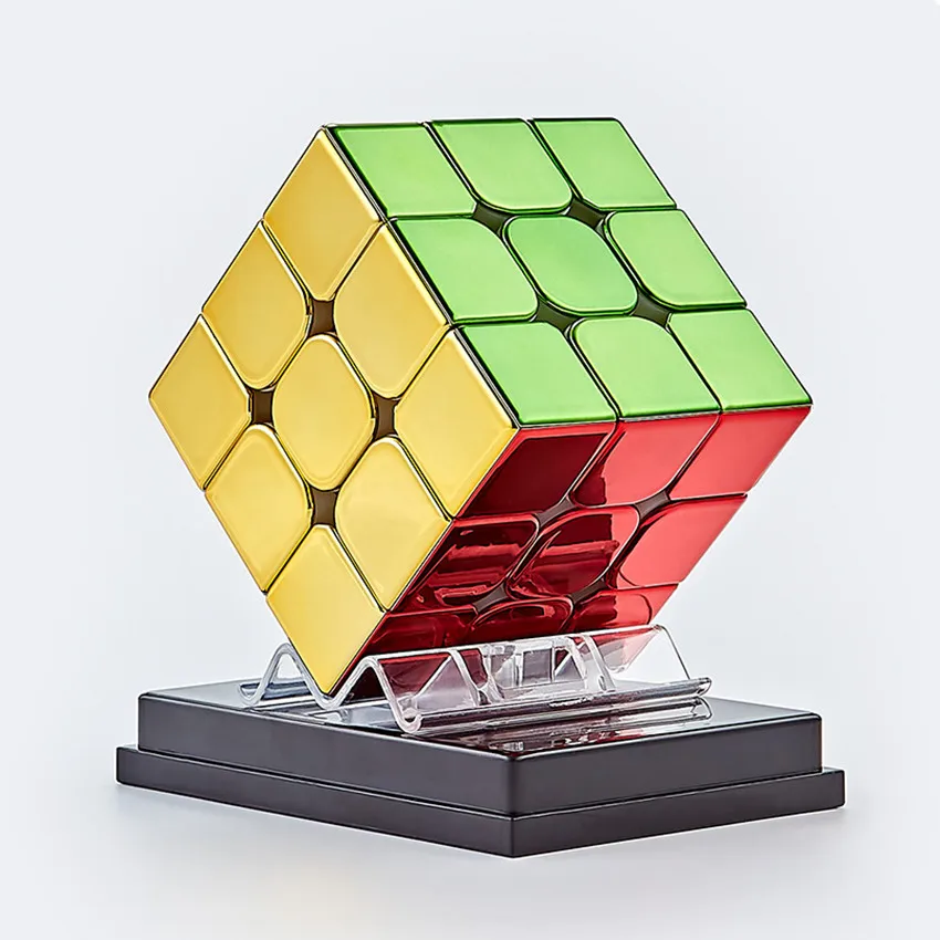 Cyclone Boy Electroplating Process Magnetic 3x3 Magic Cube Professional Magnetic Speed Cube Cubo Magico Puzzle Toys For Children
Cyclone Boy Electroplating Process Magnetic 3x3 Magic Cube Professional Magnetic Speed Cube Cubo Magico Puzzle Toys For Children