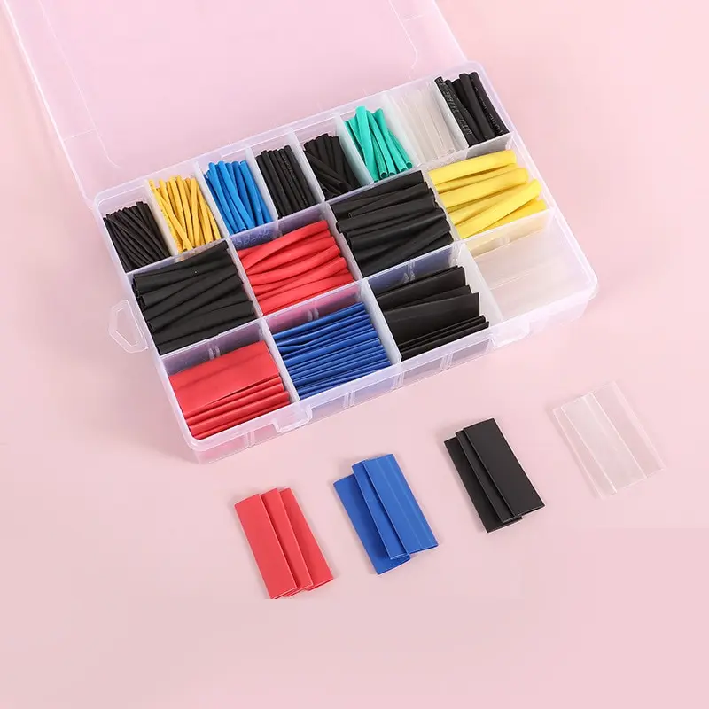 164/328PCS Polyolefin Insulation Heat Shrink Tubing Tube Sleeve Wrap Shrinkable Tube
164/328PCS Polyolefin Insulation Heat Shrink Tubing Tube Sleeve Wrap Shrinkable Tube