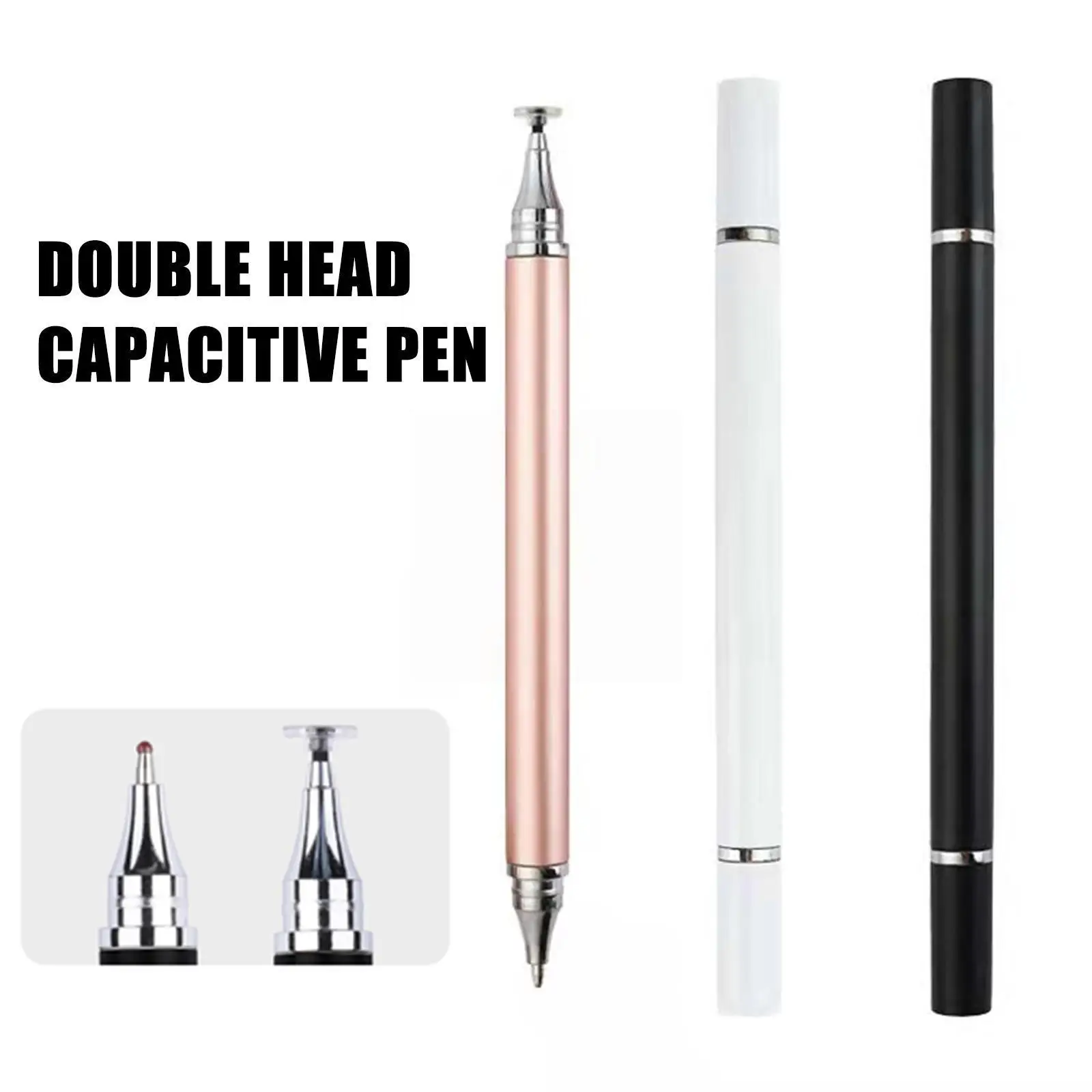 2 In 1 Universal Stylus Pen For Tablet Mobile Android Ios Phone Accessories Double Capacitive Screen Pen W2m8
2 In 1 Universal Stylus Pen For Tablet Mobile Android Ios Phone Accessories Double Capacitive Screen Pen W2m8