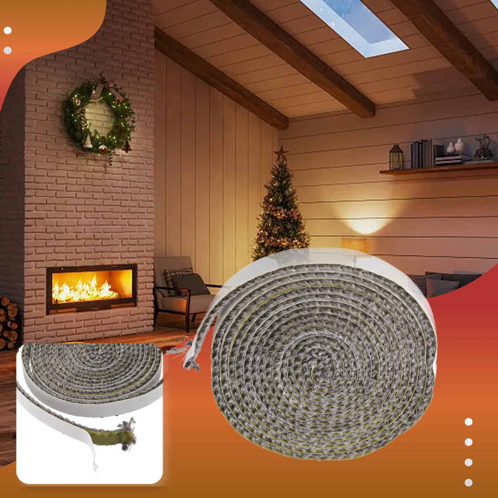 Furnace Seals Self Adhesive Glass Seal Boilers Chimney Door Dark Grey Fiberglass Kiln Seals Low Thermal Conductivity
Furnace Seals Self Adhesive Glass Seal Boilers Chimney Door Dark Grey Fiberglass Kiln Seals Low Thermal Conductivity