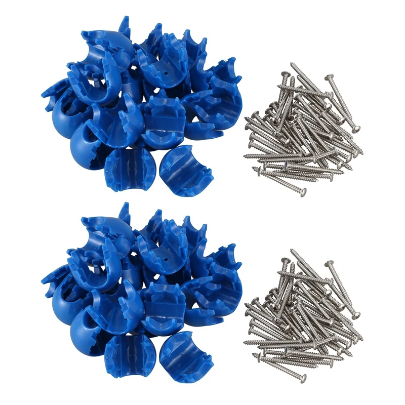 20Pcs Climbing Rope Net Plastic Connector Net Buckle Climbing For Outdoor Amusement Swing Climbing Rope Parts Blue
20Pcs Climbing Rope Net Plastic Connector Net Buckle Climbing For Outdoor Amusement Swing Climbing Rope Parts Blue