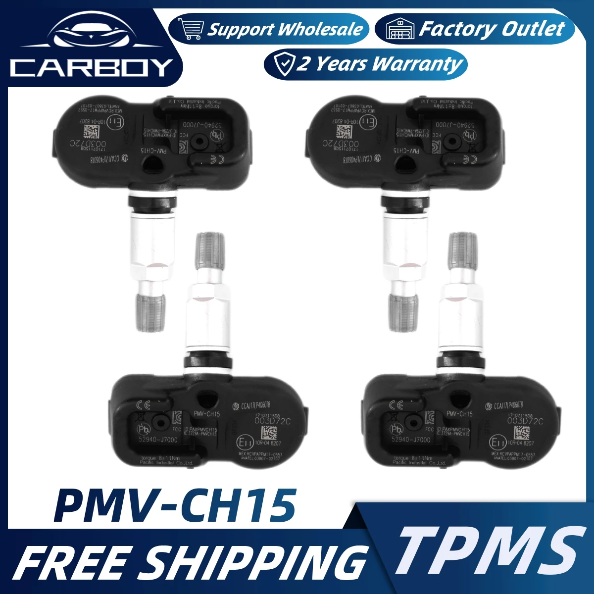 TPMS Датчик давления в шинах для Kia K3 Forte Pro Ceed SW 433 МГц 52933-3X305 PMV-CH15 PMVCH15 52940-J7000 Free Shipping
TPMS Датчик давления в шинах для Kia K3 Forte Pro Ceed SW 433 МГц 52933-3X305 PMV-CH15 PMVCH15 52940-J7000 Free Shipping