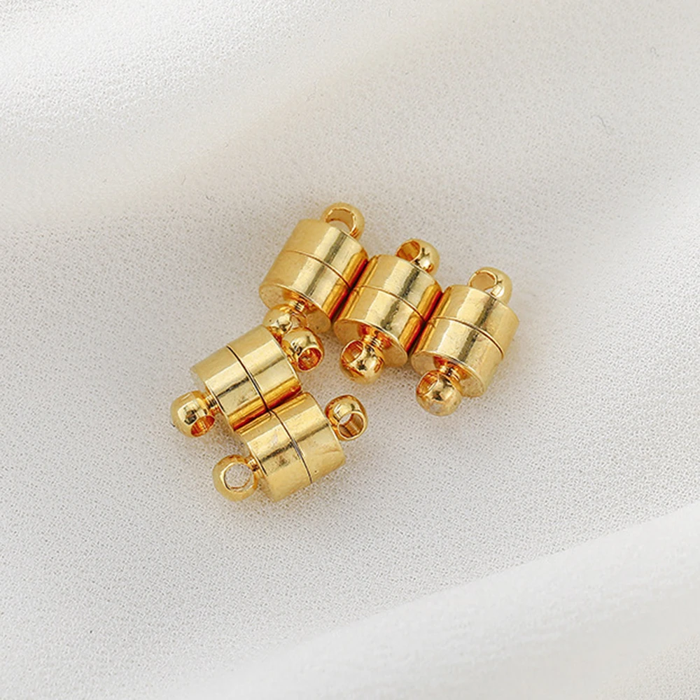 5pcs Gold Plated Brass Magnetic Clasp Strong Magnetic Clasp Connectors for DIY Jewellery Making Bracelets Supplies Wholesale
5pcs Gold Plated Brass Magnetic Clasp Strong Magnetic Clasp Connectors for DIY Jewellery Making Bracelets Supplies Wholesale