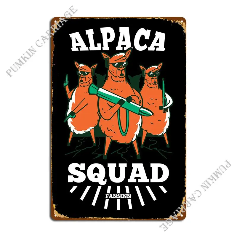 Металлические знаки Alpaca в стиле отряда, дизайн, печать на гараже, покраска кинотеатра, оловянный плакат
Металлические знаки Alpaca в стиле отряда, дизайн, печать на гараже, покраска кинотеатра, оловянный плакат