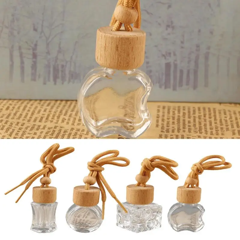 4 Pieces Car Hanging Perfume Pendant Fragrance Air Freshener Empty Glass Perfume Diffuser Bottle Ornaments Decor Accessories
4 Pieces Car Hanging Perfume Pendant Fragrance Air Freshener Empty Glass Perfume Diffuser Bottle Ornaments Decor Accessories