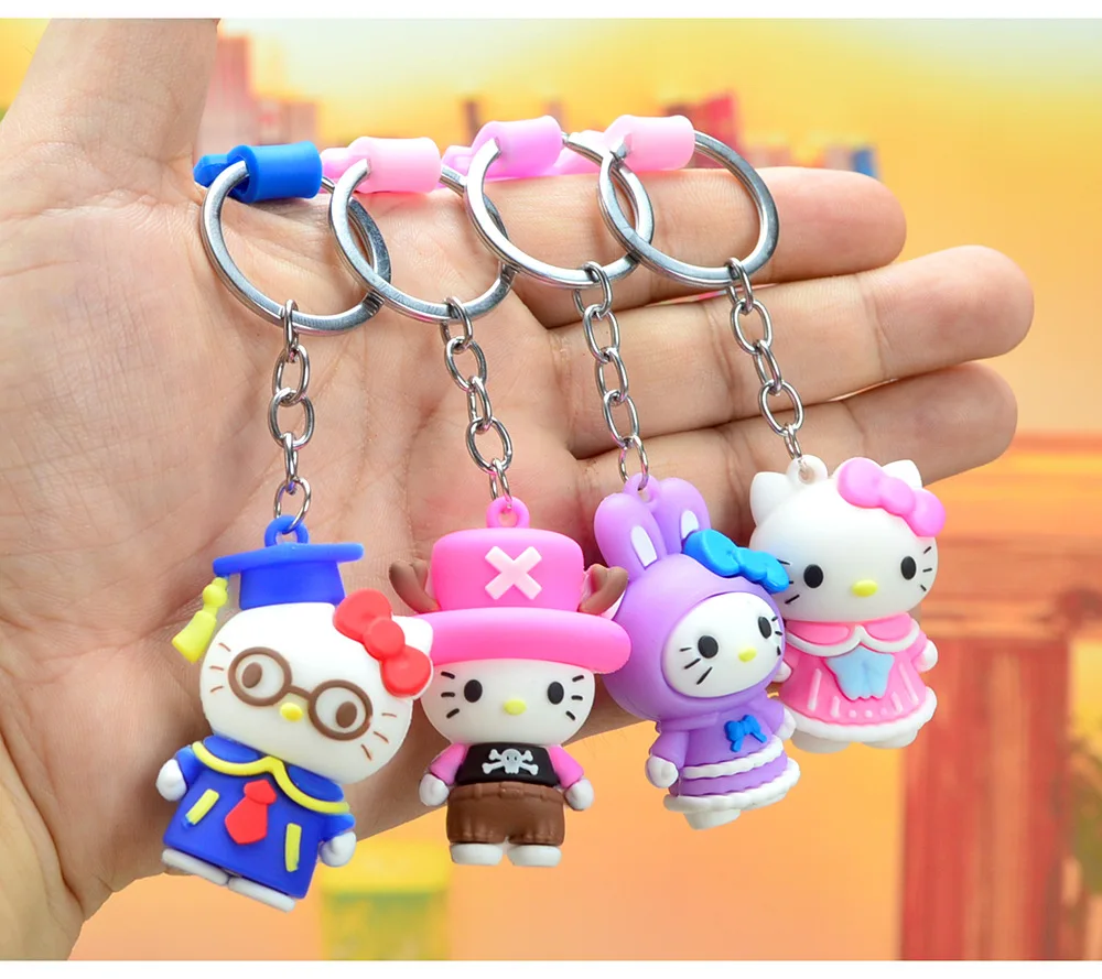 Sanrio Anime Characters Cute Kt Cat Keychain Pendant Lady's Car Decoration Keychain Couple Bag Pendant Gift
Sanrio Anime Characters Cute Kt Cat Keychain Pendant Lady's Car Decoration Keychain Couple Bag Pendant Gift