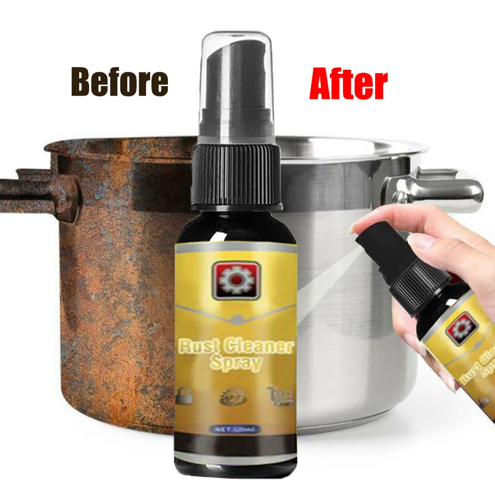 30ML Universal Rust Remover Spray Household Multi-function Kitchen Pot Rust Cleaning Car Metal Parts Magic Anti-rust Spray
30ML Universal Rust Remover Spray Household Multi-function Kitchen Pot Rust Cleaning Car Metal Parts Magic Anti-rust Spray