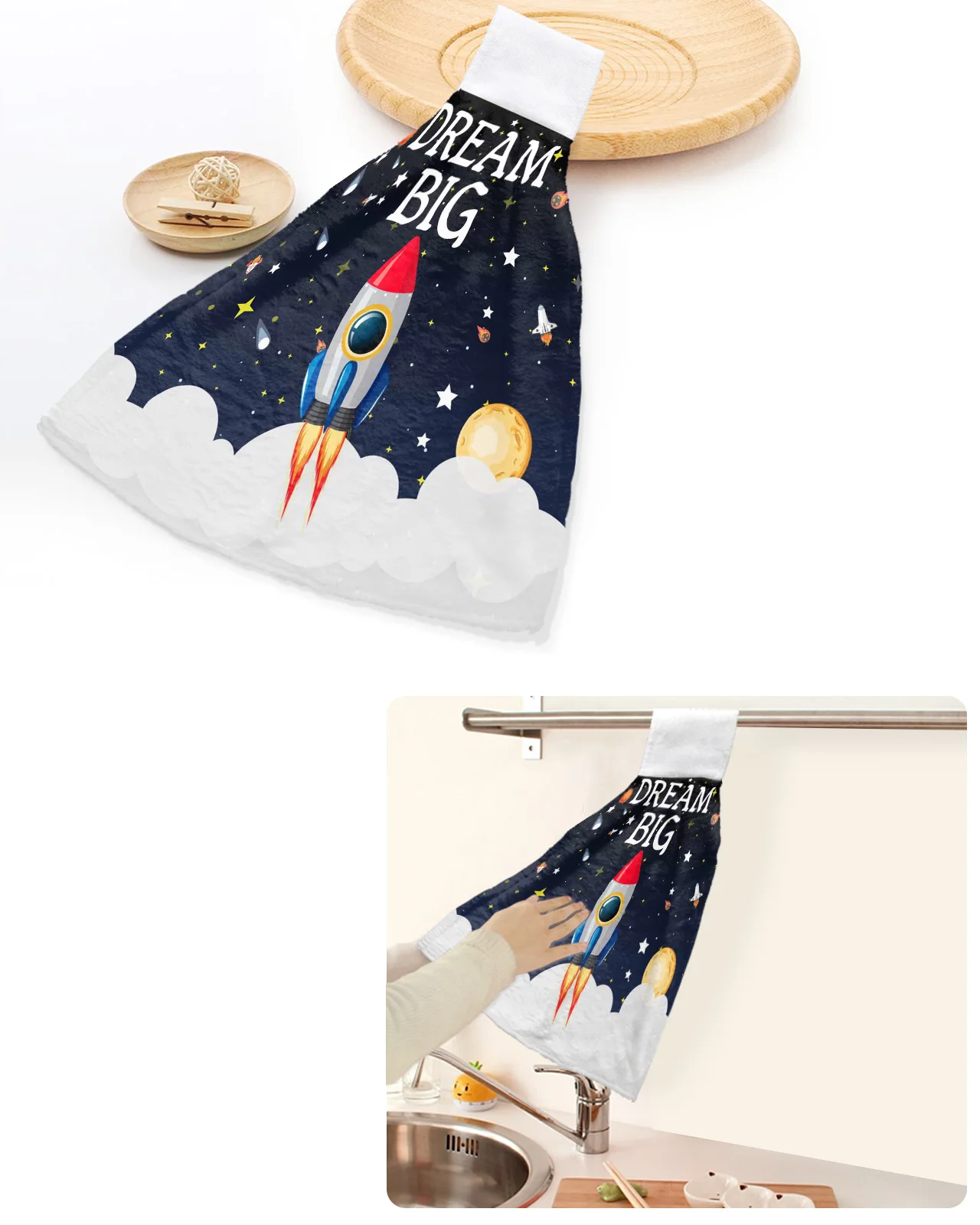 Большие полотенца для рук Space Universe Rocket Dream, подвесные полотенца для дома, кухни, ванной, быстросохнущее мягкое впитывающее полотенце на заказ
Большие полотенца для рук Space Universe Rocket Dream, подвесные полотенца для дома, кухни, ванной, быстросохнущее мягкое впитывающее полотенце на заказ