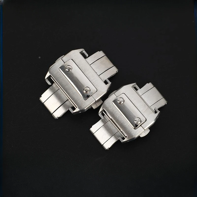 18 21mm Anti-Rust Accessories for Sandoz Watch-Buttom Watch Genuine Leather Watchband Special Double Press Folding Buckle
18 21mm Anti-Rust Accessories for Sandoz Watch-Buttom Watch Genuine Leather Watchband Special Double Press Folding Buckle