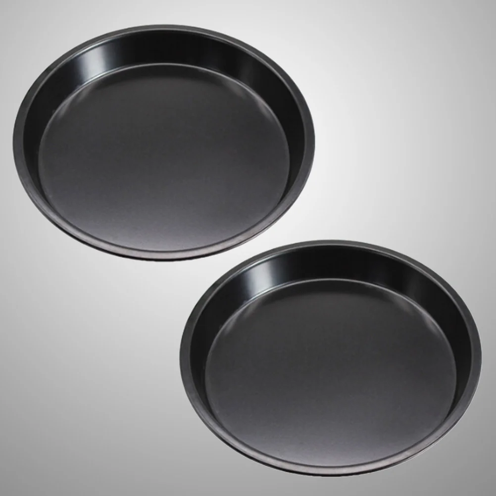 2 шт., антипригарная круглая тарелка для пиццы, 10 дюймов
2 шт., антипригарная круглая тарелка для пиццы, 10 дюймов