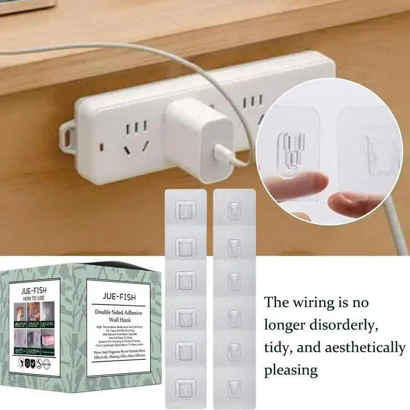 6 Pairs Double Sided Adhesive Wall Hooks Waterproof Transparent Suction Cup Storage Hook Kitchen Bath Door Hats Towel Hanger
6 Pairs Double Sided Adhesive Wall Hooks Waterproof Transparent Suction Cup Storage Hook Kitchen Bath Door Hats Towel Hanger