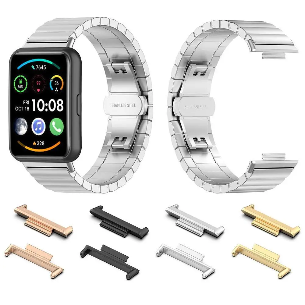 2 шт., металлический соединитель для браслета Huawei Watch Fit2/fit2 Active
2 шт., металлический соединитель для браслета Huawei Watch Fit2/fit2 Active