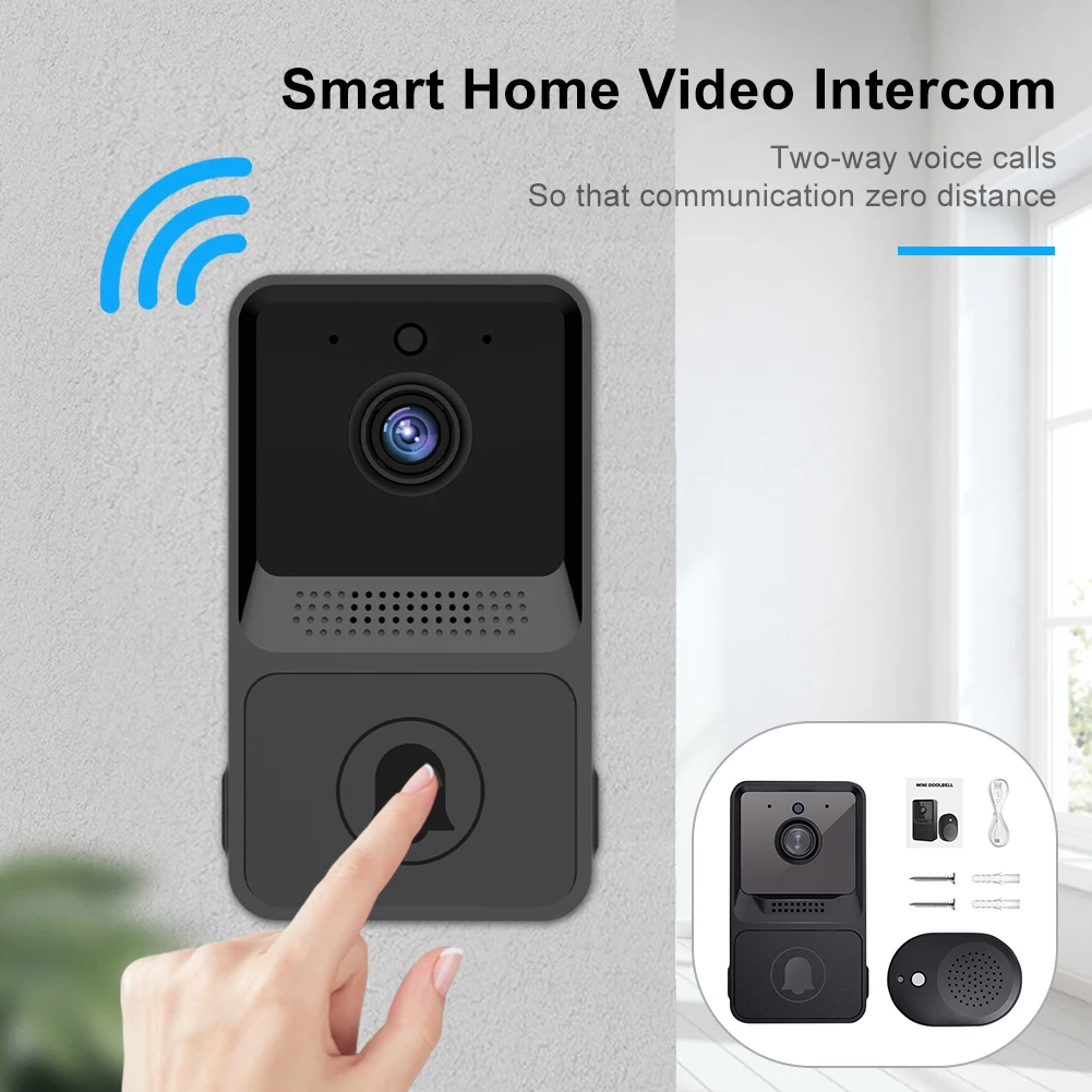 Умный домашний видеодомофон WIFI инфракрасное ночное видение наружная домашняя охранная сигнализация камера беспроводная кнопка дверной Зв...
Умный домашний видеодомофон WIFI инфракрасное ночное видение наружная домашняя охранная сигнализация камера беспроводная кнопка дверной Зв...
