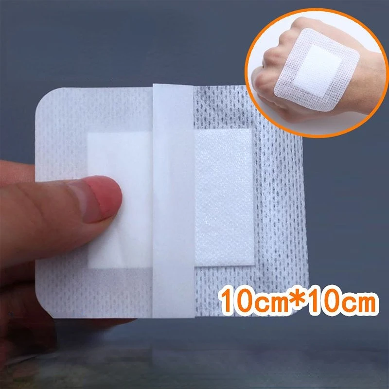10pcs Adhesive Wound Dressing Medical Non-woven Fixation Tape Plaster Gauze Needle Fixation Surgical Tape10cmx10cm
10pcs Adhesive Wound Dressing Medical Non-woven Fixation Tape Plaster Gauze Needle Fixation Surgical Tape10cmx10cm