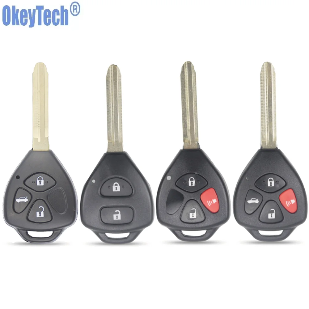 OkeyTech 2/3/4Button TOY43 Blade Remote Key Shell For Toyota Camry Avalon Corolla Matrix RAV4 Venza Yaris Replacement Blank Case
OkeyTech 2/3/4Button TOY43 Blade Remote Key Shell For Toyota Camry Avalon Corolla Matrix RAV4 Venza Yaris Replacement Blank Case