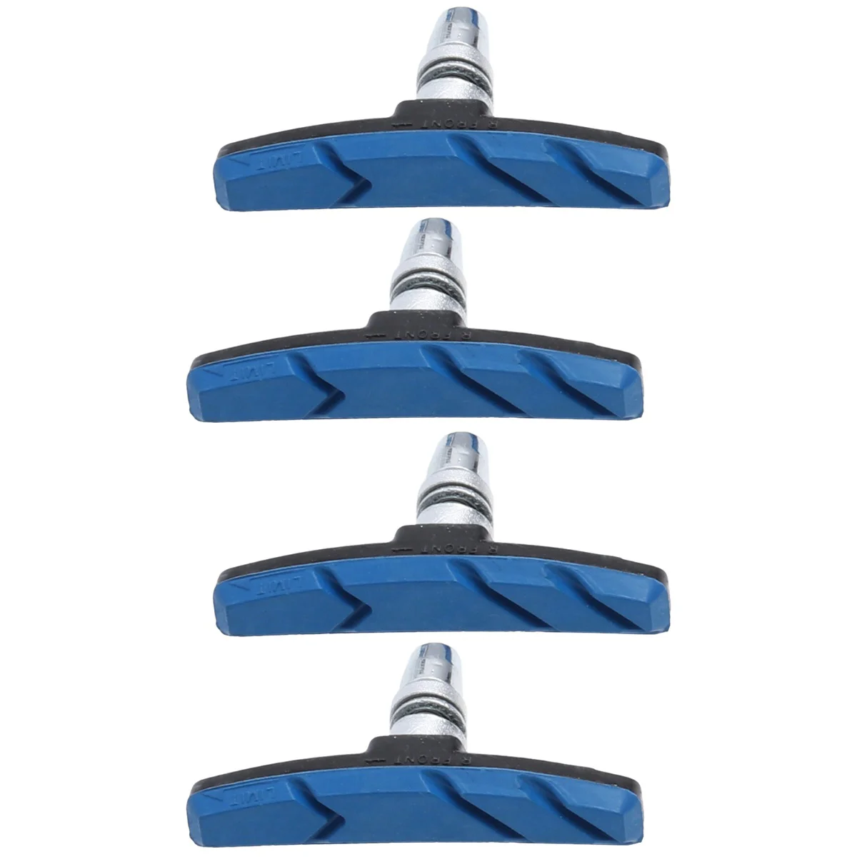 2 Pairs of Mountain Road Cycling Bike V Brake Pads Braking Shoes Blocks Cycling Accessories for MTB V-brake System (Blue)
2 Pairs of Mountain Road Cycling Bike V Brake Pads Braking Shoes Blocks Cycling Accessories for MTB V-brake System (Blue)
