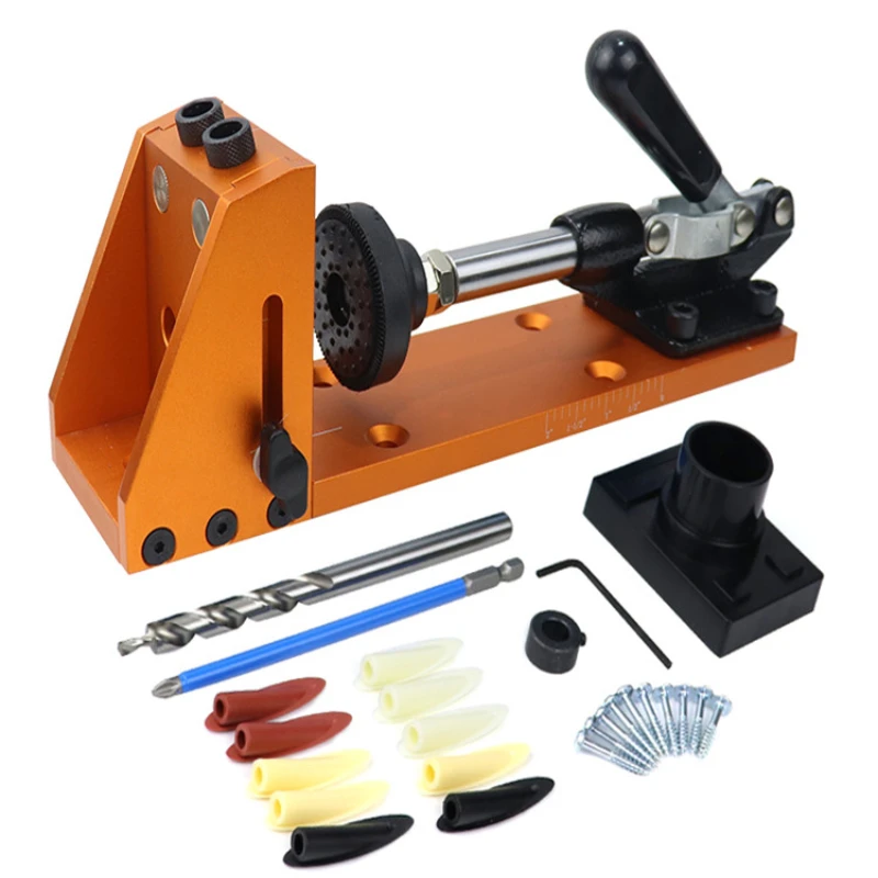 Woodworking Inclined Hole Doweling Jig Pocket Hole Jig Kit other hand tools For Hole Puncher Furniture Carpentry Tools
Woodworking Inclined Hole Doweling Jig Pocket Hole Jig Kit other hand tools For Hole Puncher Furniture Carpentry Tools