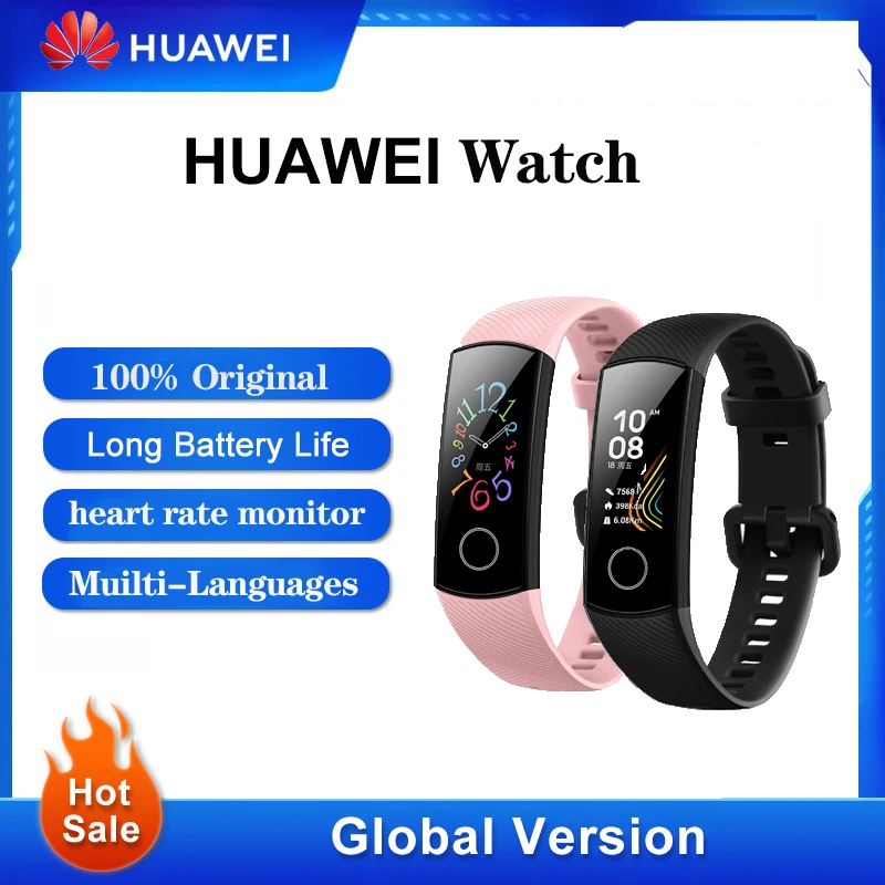 Смарт-часы Huawei Honor Band 5, умные часы с функцией фитнес-трекера, плавания, Gps
Смарт-часы Huawei Honor Band 5, умные часы с функцией фитнес-трекера, плавания, Gps