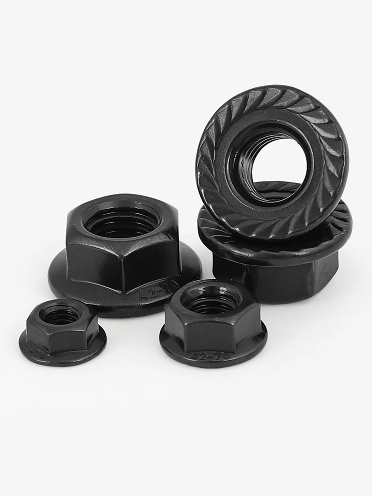 10-50pcs M2 M3 M4 M5 M6 M8 M10 M12 M16 Hexagonal Flange Nut Hex Black Locking Nuts Black Carbon
10-50pcs M2 M3 M4 M5 M6 M8 M10 M12 M16 Hexagonal Flange Nut Hex Black Locking Nuts Black Carbon