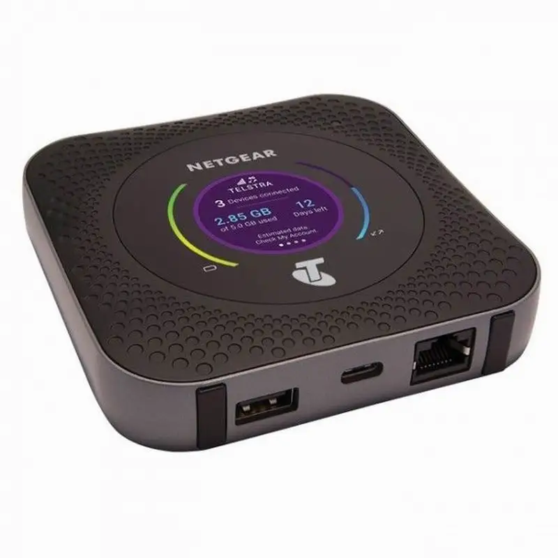Net gear-Night hawk M1 MR1100 CAT16 4GX Gigabit LTE-Wireless Mobile Router AU Version Wi-Fi Hotspot Pockets Hotspot Netgear
Net gear-Night hawk M1 MR1100 CAT16 4GX Gigabit LTE-Wireless Mobile Router AU Version Wi-Fi Hotspot Pockets Hotspot Netgear