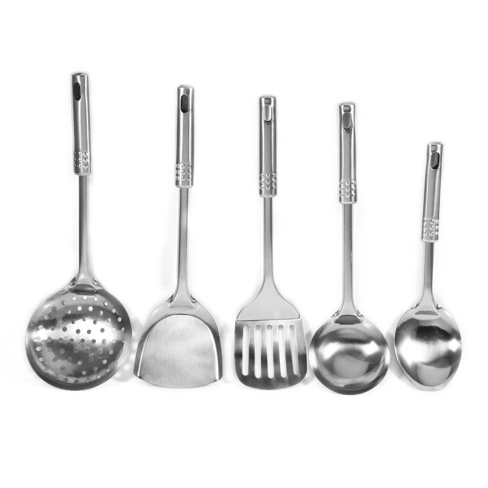 5Pcs Multi-functional Kitchen Utensil Set Stainless Steel Spoons Shovel Spatula Cooking Tools
5Pcs Multi-functional Kitchen Utensil Set Stainless Steel Spoons Shovel Spatula Cooking Tools