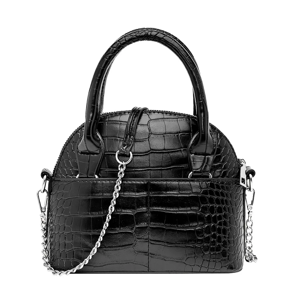 Crocodile Pattern Solid Color Shell Bags for Women Pu Leather Luxury Handbags Chain Shoulder Crossbody Bag Girl's Small Tote Bag
Crocodile Pattern Solid Color Shell Bags for Women Pu Leather Luxury Handbags Chain Shoulder Crossbody Bag Girl's Small Tote Bag