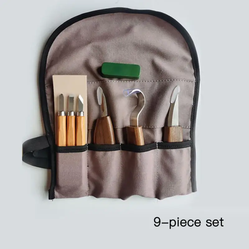 3/5/9/10-piece set of walnut wood carving knife machete straight knife anti-cut gloves carved wooden spoon hand-carved pattern
3/5/9/10-piece set of walnut wood carving knife machete straight knife anti-cut gloves carved wooden spoon hand-carved pattern