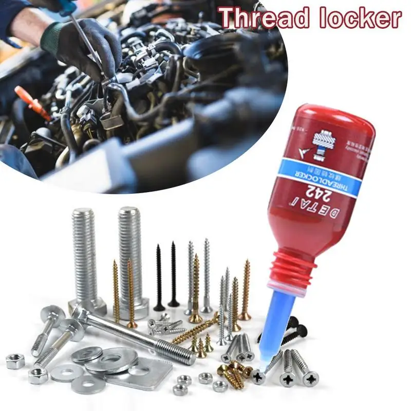 10g Anaerobic Thread locker Heavy Duty High Strength Gap Sealant Leak Proof Screw Glue For Gap Filling & Thread Repair Red/Blue
10g Anaerobic Thread locker Heavy Duty High Strength Gap Sealant Leak Proof Screw Glue For Gap Filling & Thread Repair Red/Blue