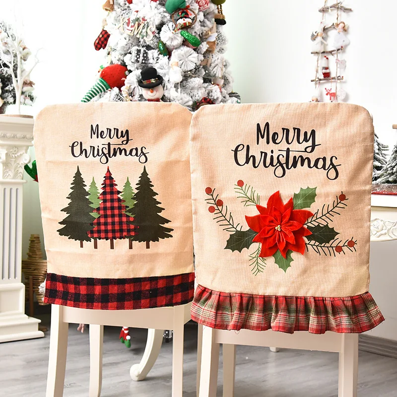 Christmas Decorative Chair Cover Creative Cartoon Machine Embroidered Linen Christmas Flower Chair Back Cover Car Backrest Cover
Christmas Decorative Chair Cover Creative Cartoon Machine Embroidered Linen Christmas Flower Chair Back Cover Car Backrest Cover