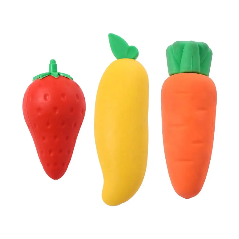 Carrot Strawberry Mango Wiping Erasers Students Stationery Big Fruit Erasers Correction Supplies Soft Pencil Erasers
Carrot Strawberry Mango Wiping Erasers Students Stationery Big Fruit Erasers Correction Supplies Soft Pencil Erasers