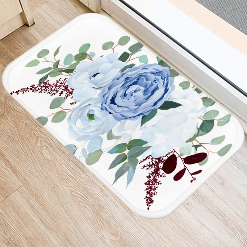 Colorful Flower Pattern Kitchen Bath Entrance Door Mat Coral Velvet Carpet Doormat Indoor Floor Mats Anti-Slip Rug Home Decor
Colorful Flower Pattern Kitchen Bath Entrance Door Mat Coral Velvet Carpet Doormat Indoor Floor Mats Anti-Slip Rug Home Decor