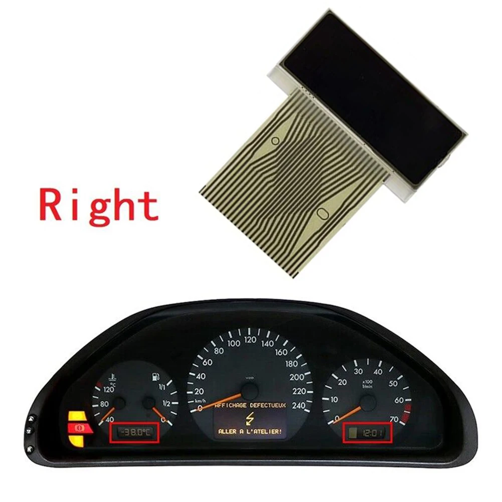 Car Dashboard LCD Screen Right Instrument Cluster Display For Mercedes E-Class W210 W208 R170 Car Electronics Head-up Display
Car Dashboard LCD Screen Right Instrument Cluster Display For Mercedes E-Class W210 W208 R170 Car Electronics Head-up Display