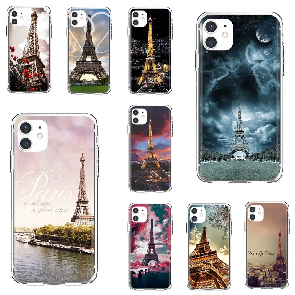 

TPU Cases paris-france-eiffel-tower-Night-Art For iPod Touch iPhone 10 11 12 Pro 4S 5S SE 5C 6 6S 7 8 X XR XS Plus Max 2020