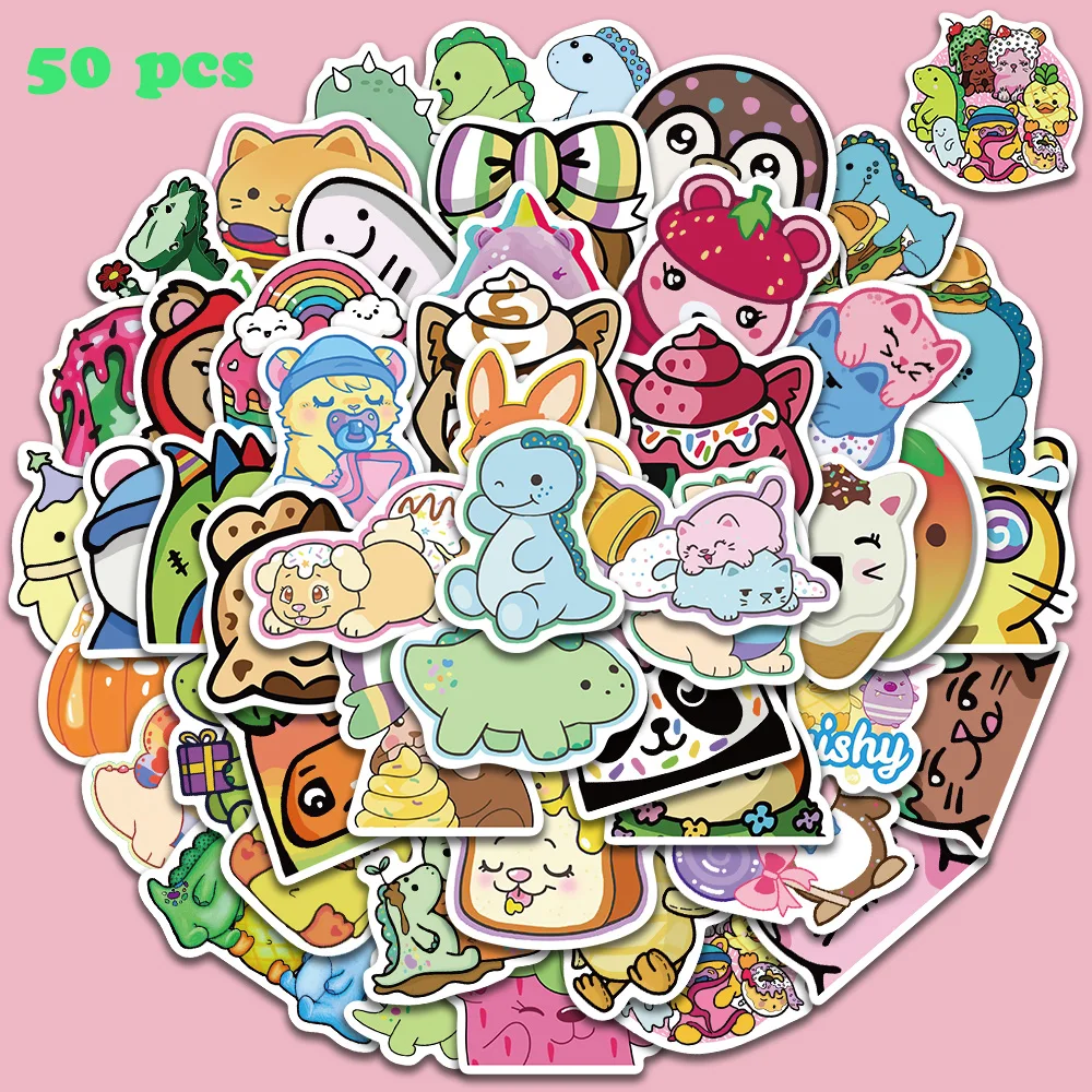 10/50pcs Cartoon Moriah Elizabeth Characters Stickers Cute Animal Decals for Guitar Skateboard Luggage Phone Notebook Sticker
10/50pcs Cartoon Moriah Elizabeth Characters Stickers Cute Animal Decals for Guitar Skateboard Luggage Phone Notebook Sticker