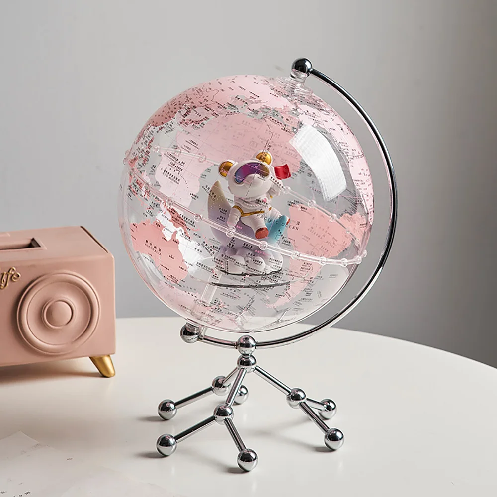Modern Home Decor Transparent Globe Model Office Room Desktop Decoration Living Room Bookcase Creative Home Decorations Gift
Modern Home Decor Transparent Globe Model Office Room Desktop Decoration Living Room Bookcase Creative Home Decorations Gift