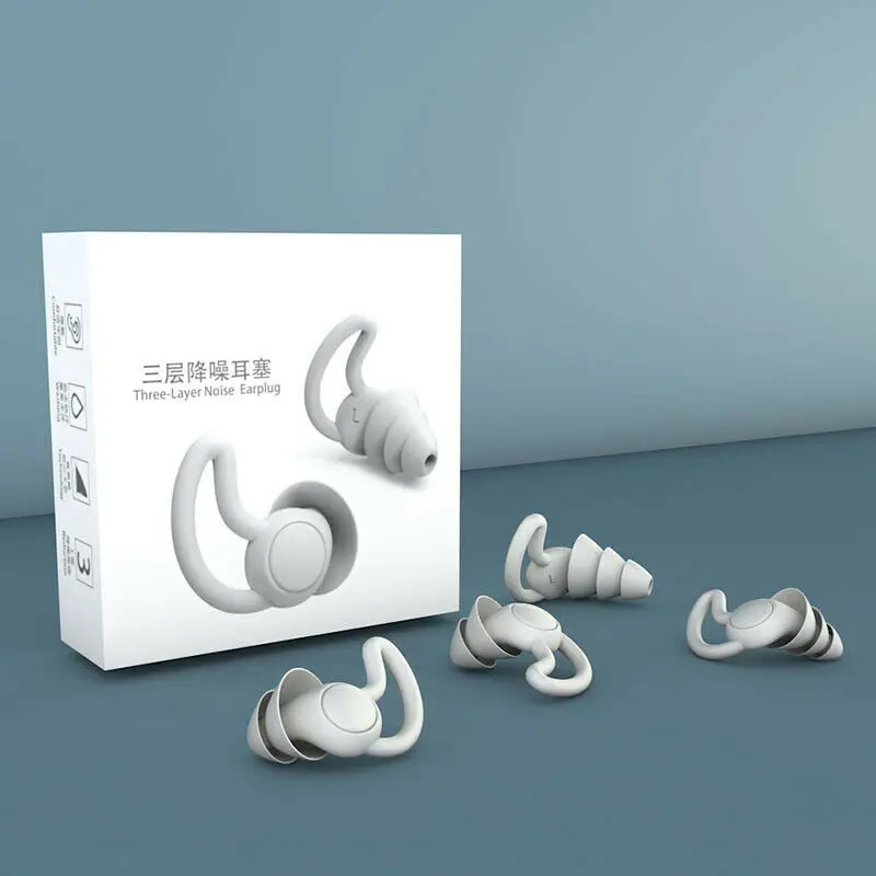 1pair Earplugs Non-In-Ear Ergonomics Silicone Color/black/gray For Sleep Reusable Safe Earplugs Noise Cancelling Ear Plugs
1pair Earplugs Non-In-Ear Ergonomics Silicone Color/black/gray For Sleep Reusable Safe Earplugs Noise Cancelling Ear Plugs