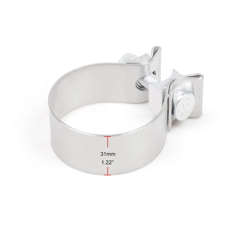 Butt Joint Universal Stainless Steel Exhaust Clamp Band Kit Auto Turbo Pipe Clips
Butt Joint Universal Stainless Steel Exhaust Clamp Band Kit Auto Turbo Pipe Clips