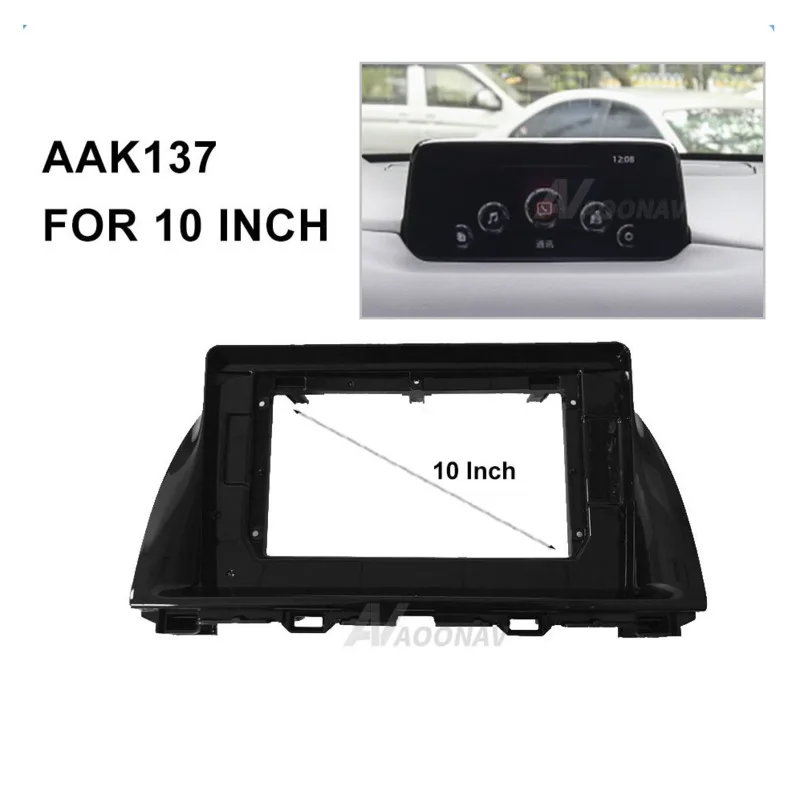 10-дюймовая Модифицированная рамка для DVD-плеера, комплект для установки на приборную панель, подходит для Mazda CX-5 2015-2017
10-дюймовая Модифицированная рамка для DVD-плеера, комплект для установки на приборную панель, подходит для Mazda CX-5 2015-2017