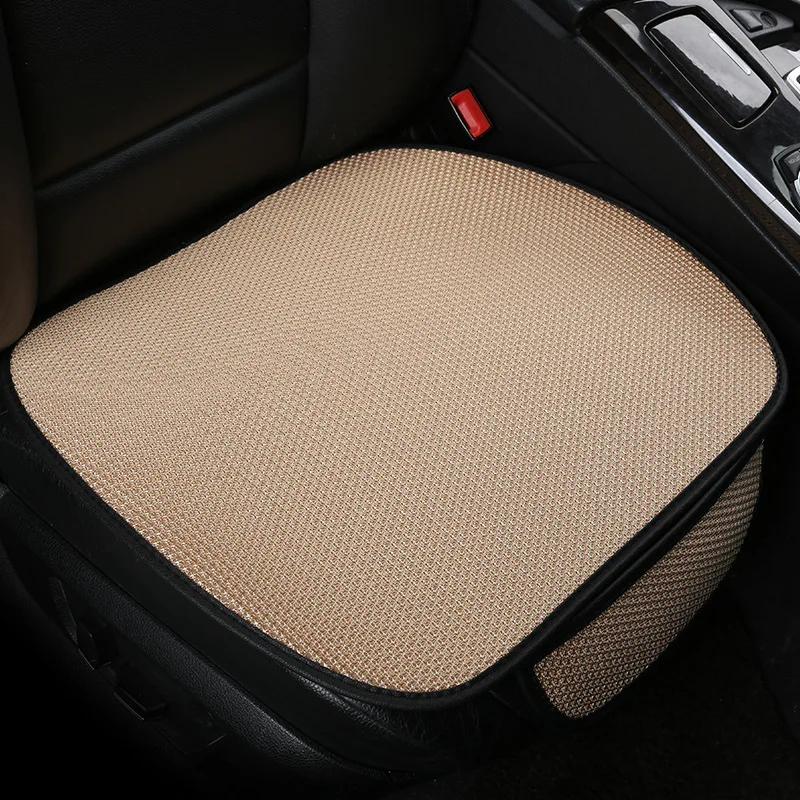 

1PC Car Seat Cushion Protector Pad Front Pad Fit for Most Cars Car Seat Cover Breathable Ice Silk Four Seasons