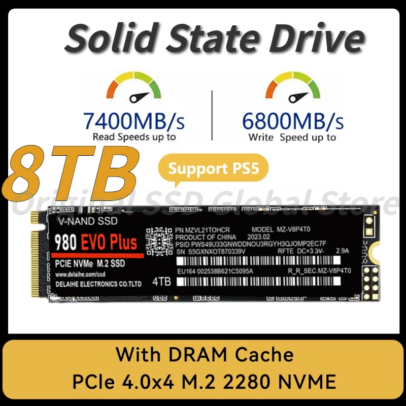 Original 2TB M.2 Ssd Nvme M2 Sata 1TB 4TB NGFF SSD Hard Drive 980EVO NVMe Pcie Hdd Internal Hard Disk for Laptop/Desktop/mac PS4
Original 2TB M.2 Ssd Nvme M2 Sata 1TB 4TB NGFF SSD Hard Drive 980EVO NVMe Pcie Hdd Internal Hard Disk for Laptop/Desktop/mac PS4