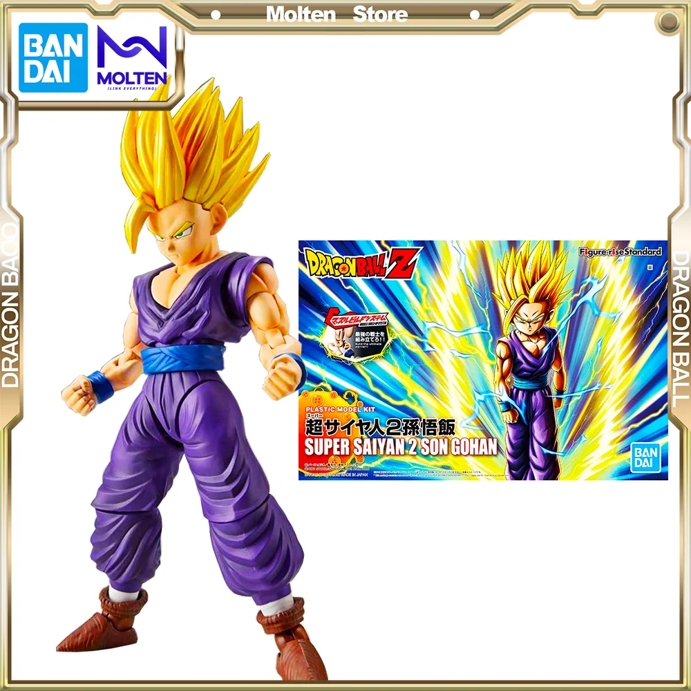 Оригинальная фигурка BANDAI, стандартный Драконий жемчуг Z Super Saiyan 2 Son Gohan, аниме экшн-стиль, сборка/сборка
Оригинальная фигурка BANDAI, стандартный Драконий жемчуг Z Super Saiyan 2 Son Gohan, аниме экшн-стиль, сборка/сборка