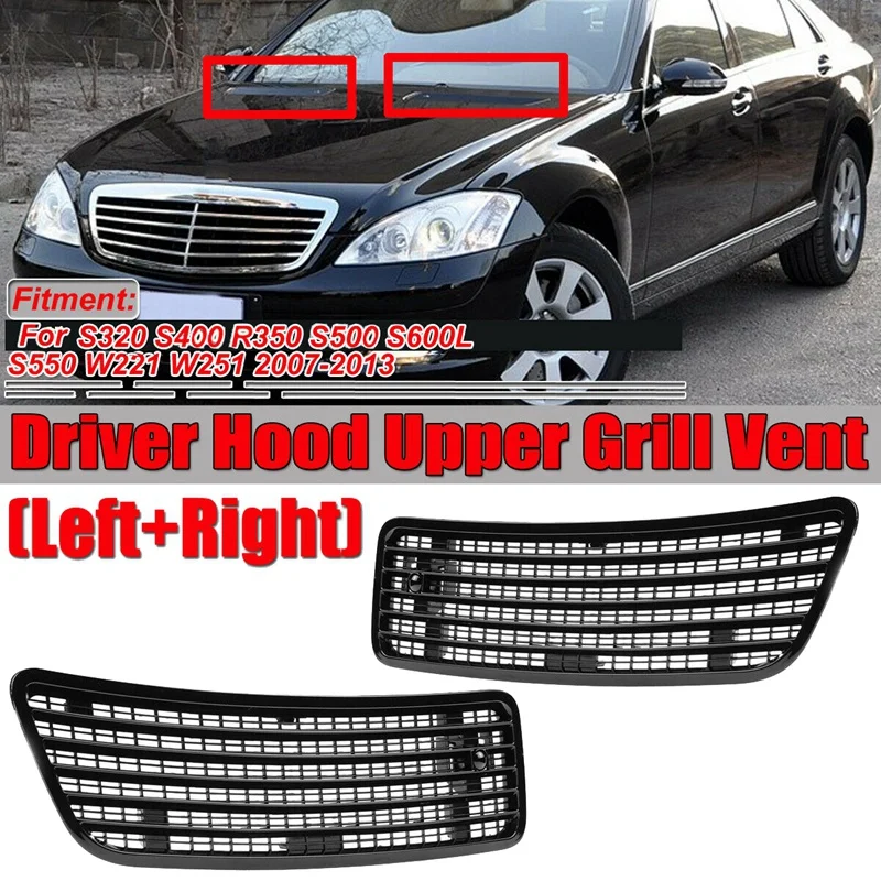 Car Engine Hood Upper Grille Grill Vent Cover Trim for Mercedes Benz W221 W251 2007-2013
Car Engine Hood Upper Grille Grill Vent Cover Trim for Mercedes Benz W221 W251 2007-2013